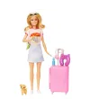HJY18 Barbie Seyahatte Bebeği ve Aksesuarları