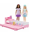 HMM64 My First Barbie - İlk Barbie Bebeğim - Barbienin Yatağı Oyun Seti