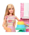 HJY94 Barbie Brooklyn ve Malibu Pasta Yapıyor Oyun Seti