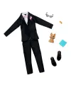 HWV77 Barbie + Ken Fashion - Damat Aksesuarları (Bebekler ürüne dahil değildir.)