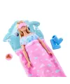JMR88 Barbie Sleepover Reveal - Mavi Pijamalı
