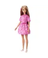 JJN62 Barbie Fashionistas - Damla Desenli Elbise