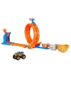 JBX64 Hot Wheels Monster Trucks Döngü ve Takla Bigfoot Oyun Parkuru