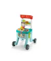 JLM95 Fisher-Price Eğlen ve Öğren 4ü 1 Arada Alışveriş Sepeti Yürüteç