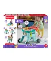 JLM95 Fisher-Price Eğlen ve Öğren 4ü 1 Arada Alışveriş Sepeti Yürüteç