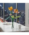 LZ1658 LOZ Eternal Flowers Serisi - Güneşli ve Enerjik Turuncu 456 Parça Yapım Seti