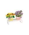 LZ1674 LOZ Eternal Flowers Serisi - Saksıda Çiçekler Letters from Spring Baby’s Breath Daisy With Bee 534 Parça Yapım Seti