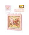 LZ-1960 LOZ PEMBE KELEBEK ÇERÇEVE 822 PARÇA BLOCK OYUNCAK
