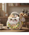 LZ-8843 LOZ KEDİ FİGÜRLÜ MEYVE ÇANTASI 360 PARÇA BLOCK OYUNCAK