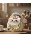 LZ-8843 LOZ KEDİ FİGÜRLÜ MEYVE ÇANTASI 360 PARÇA BLOCK OYUNCAK