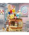 P881201 PANLOS TEDDY BEAR KOLEKSİYONU DONDURMA DÜNYASI 354 PARÇA BLOCK OYUNCAK