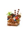 LZ-8642 LOZ ÇİKOLATALI PASTA 160 PARÇA BLOCK OYUNCAK-MİNİ POŞET