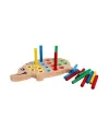KM5655 Ahşap Kirpi Bultak -Kumtoys