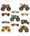JDW07 Hot Wheels Monster Trucks Bigfoot Trophy Şampiyonları Araba ve Kamyon Çokl