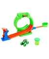 JMK91 Hot Wheels Monster Trucks Mutant Kaosu Çemberde Yarış Oyun Seti