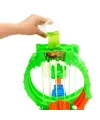 JMK91 Hot Wheels Monster Trucks Mutant Kaosu Çemberde Yarış Oyun Seti