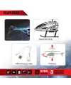 SIL 84568 Sky Aurora Led Light Helikopter