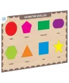 CAAHS-3204 CA GAMES AHŞAP GEOMETRİK ŞEKİLLER BUL-TAK