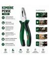 600 A03 2vb 528 7 Ve 180 Mm Pense Lüx Ergonomik Saplı 60 ± Kesme Sertlik IEGLU9P