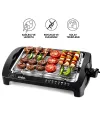 Sinbo Sbg-7102 Elektrikli Izgara (kokusuz & Dumansız) (5 Kademeli Termostat=100-260℃) ( Yapışmaz ) (kolay Temizlenir) (2000w)*2
