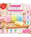 Hasuba Sevimli Sabunlar Hs-400 (mini=1.2-1.5cm) (seyahat & Piknik & Okulda) (160pcs ± 10) (mix:kalp& Yvrlk&çiçek)*24x40