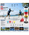 6pcs Renkli Badminton Topu