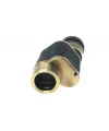 6x24  Baıgısh, Askeri Tarzi Pirinç Ve Deri Kaplamalı, Deri Çantalı Monocular Dürbün Sarı