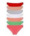 7 adet Süper Eko Set Likralı Kadın Slip Külot Set 8