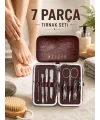 7 Parça Çelik Manikür Pedikür Seti