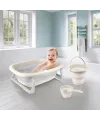 7271 Katlanabilir Banyo Seti 3lü Bej