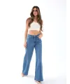 7418 KOT PANTOLON-MAVİ