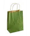 8*15*20 cm Kraft Büküm Saplı Kağıt Poşet 1 Adet