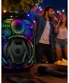 8 İnç Taşınabilir Karaoke Hoparlör Mikrofonlu Rgb Işıklı Bluetooth Speaker