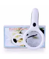 Nikula8 Ledli 3x75mm & 10x19mm El Büyüteç, Takı, Okuma,para Kontrol Için
