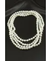 8 mm İnci Kolye 190 cm