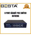 8 PORT GİGABİT POE SWİTCH 10/100/1000 Mbps BST820G