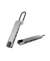 8 Portlu Macbook Çevirici Type C Hub  Sd Tf Usb Çoğaltıcı Ethernet