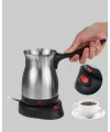 800w Paslanmaz Elektrikli Cezve Gizli Rezistans Ve Ergonomik Kulp