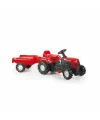 8146 OYUNCAK ROMORKLU TRAKTOR KIRMIZI