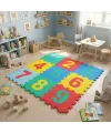 9 Parça Sayılar Puzzle Yer Matı