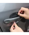 9lu Set Araba Kapı Kolu Koruyucu Çizilme Önleyici Şeffaf Sticker Film Koruma Seti