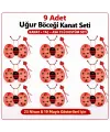 9’lu Uğur Böceği Kostüm Seti – Kanat Taç Asa