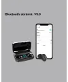 A10s Kablosuz Bluetooth Kulaklık – 1800mah Powerbank, Otomatik Eşleşme, İos/android Uyumlu
