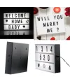 A4 Boyutunda Led Işıklı Yazı Panosu Lightbox