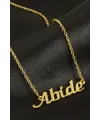 Abide isimli kolye (Kişiye Özel)