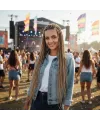 Afrika Örgüsü Ve Rasta İçin Sentetik Saç - Küllü Kumral