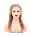 Afro Dalga Front Lace Gerçek Tül Peruk - Balköpüğü - 60-65cm