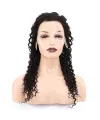 Afro Dalga Front Lace Gerçek Tül Peruk - Doğal - 60-65cm