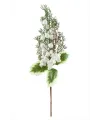Ağaç Beyaz Kokina Yılbaşı Süsü 34 cm