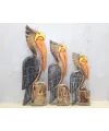 Ahşap 3lü Pelikan Seti